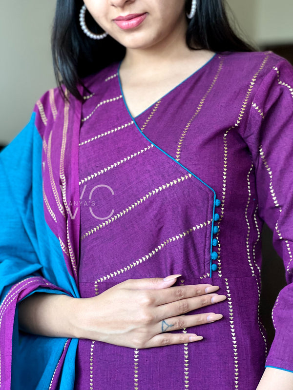 Remina pattu pure south Handloom cotton suit sets