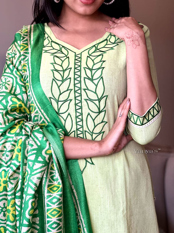 Mint khaadi cotton Suit sets