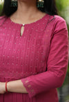 Pankuri Soft Kota doria A line Suit Sets