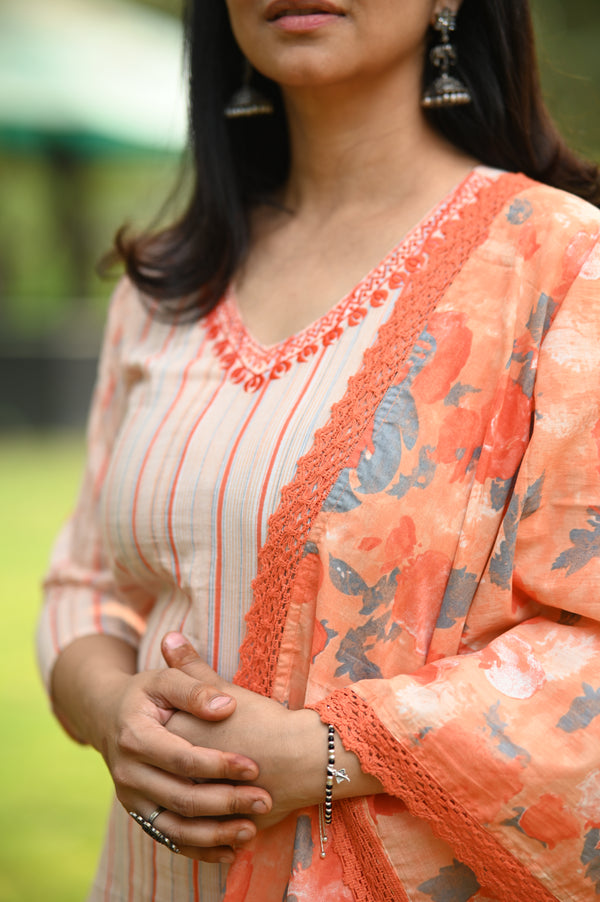 Digital summer breezy cotton suits sets- Buy1get1