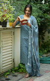 Neelaira Linen Hand Block Suit Set