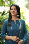 Pure Chettinad Weaving Handloom south cotton suit -4 colours
