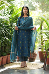 Pure Chettinad Weaving Handloom south cotton suit -4 colours