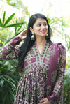 Ishita full sleeves cotton Anarkali suit sets