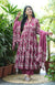 Gulnashi- pink floral Anarkali suit sets