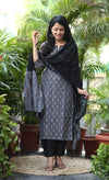 Pochampally Tejasvini Ikkat Cotton Suit Set
