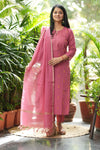 Pure Chettinad Weaving Handloom south cotton suit -4 colours