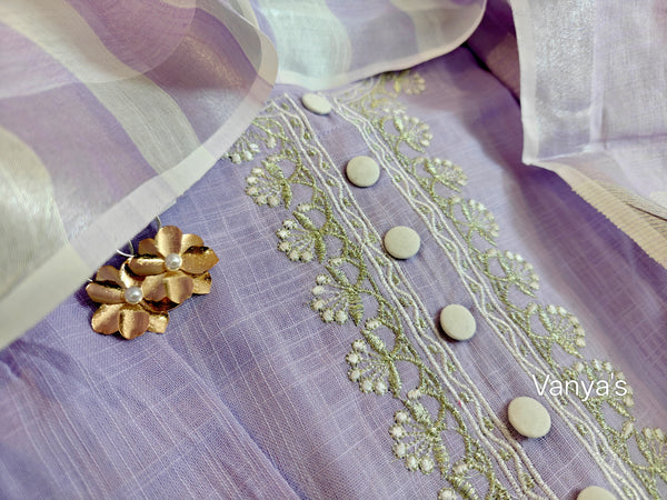 Gitika Handloom suit sets linen Duppata