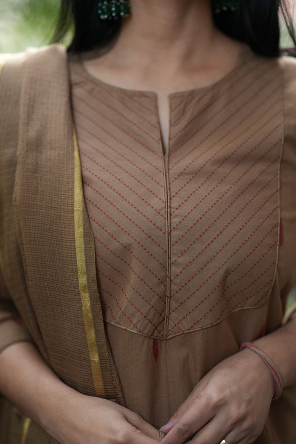Pure Chettinad Weaving Handloom south cotton suit -4 colours