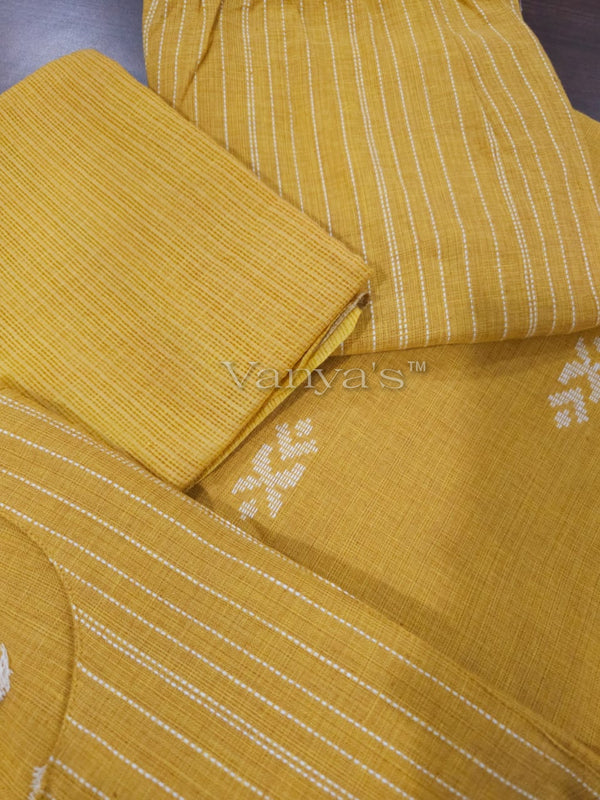 South Arrow Pure Handloom weaving Suit Sets- 4 colour