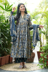 Nishita full sleeves cotton Anarkali suit sets