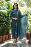 Pure Chettinad Weaving Handloom south cotton suit -4 colours