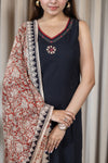 Saurini cotton kalamkari suit sets