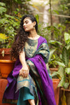 Varsha Sutra kanchi pattu cotton Suit Set- pure pattu with lining