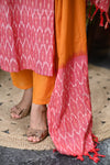 Anvaya Ikkat Handloom Pochampally Suit Set