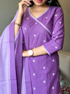 Polka pattu pure south handloom cotton suit sets