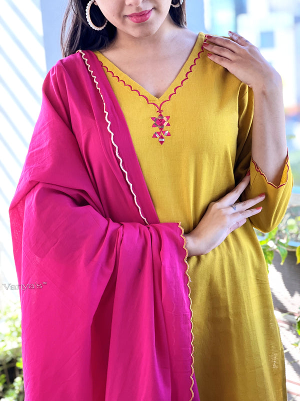 Raani basant cotton suits sets