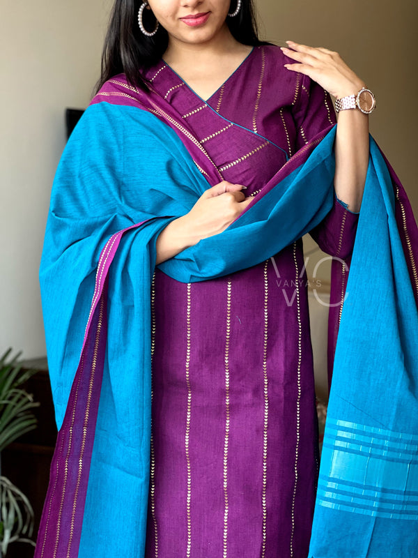 Remina pattu pure south Handloom cotton suit sets