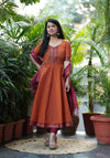 Mansi Handloom Anarkali south cotton