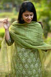 Nithila Bagru Hand Block Printed Suit Set