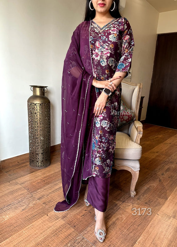 Maghanoy silk kurta sets with lining