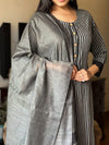 Black handloom cotton suit sets- Buy1Get1 Offer