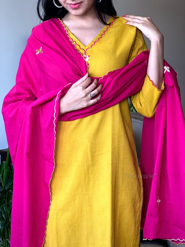 Raani basant cotton suits sets