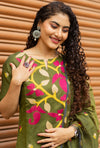 Oindrila Cotton Jamdani Suit Set
