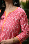 Anvaya Ikkat Handloom Pochampally Suit Set