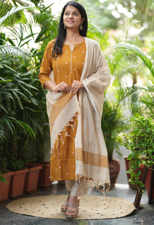 Anuridhi South Cotton Handloom Suit Sets