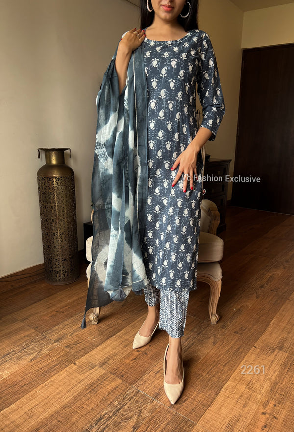 Bagru cotton suit sets-Buy1 Get 1 offer
